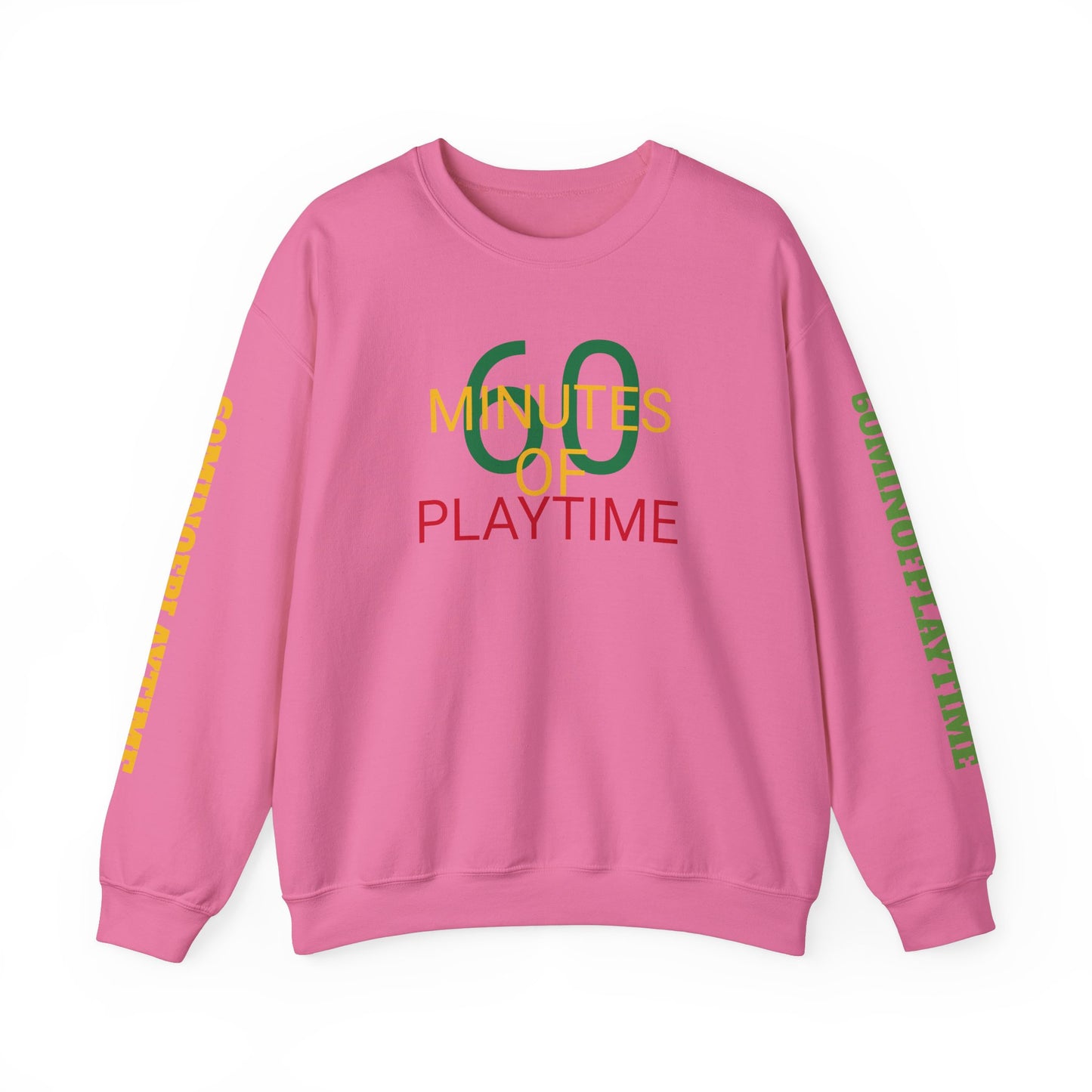 REGITJ Unisex Heavy Blend™ Crewneck Sweatshirt Safety Pink