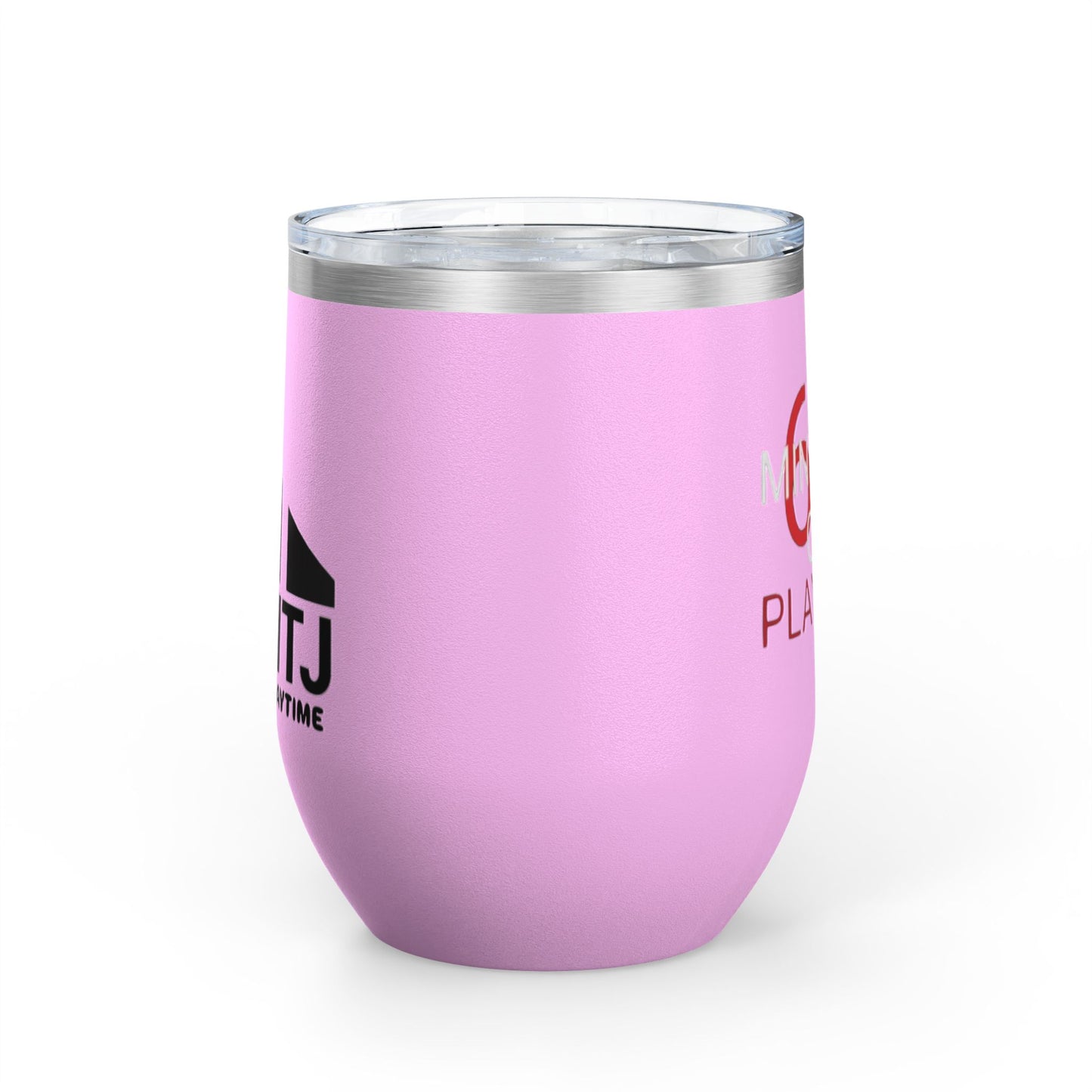 Chic Wine Tumbler for Fun Celebrations, 12oz Insulated Drinkware, Perfect for Partying, Gifts for Wine Lovers, Happy Hour Essentials - REGITJ FASHION