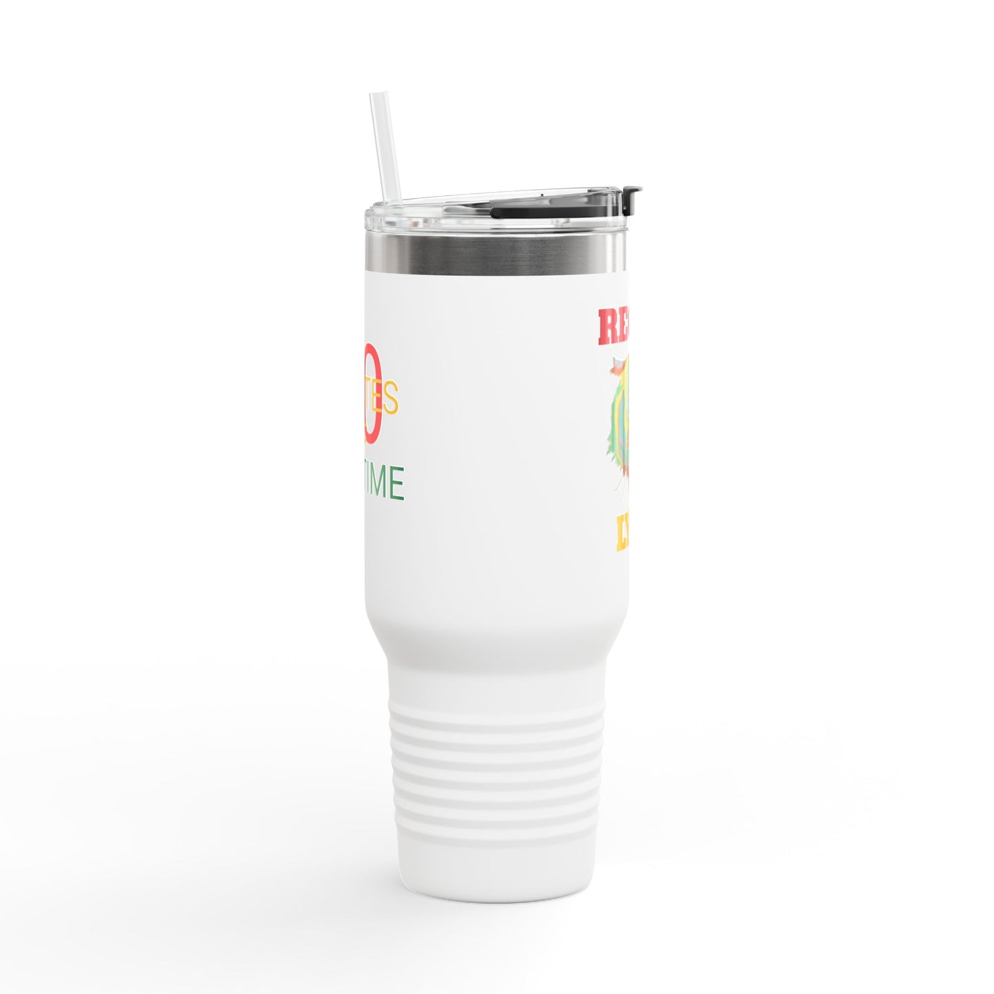 Insulated Travel Mug - Regitj Lyfe, 40oz | Perfect for Adventures & Relaxation