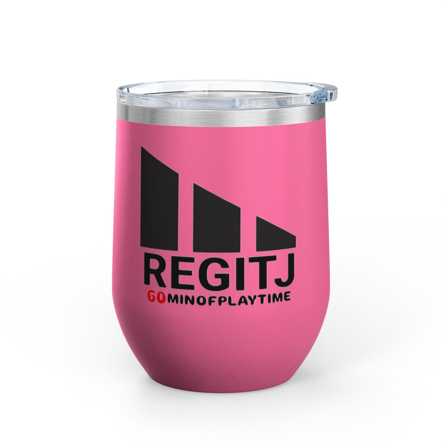 Chic Wine Tumbler for Fun Celebrations, 12oz Insulated Drinkware, Perfect for Partying, Gifts for Wine Lovers, Happy Hour Essentials - REGITJ FASHION