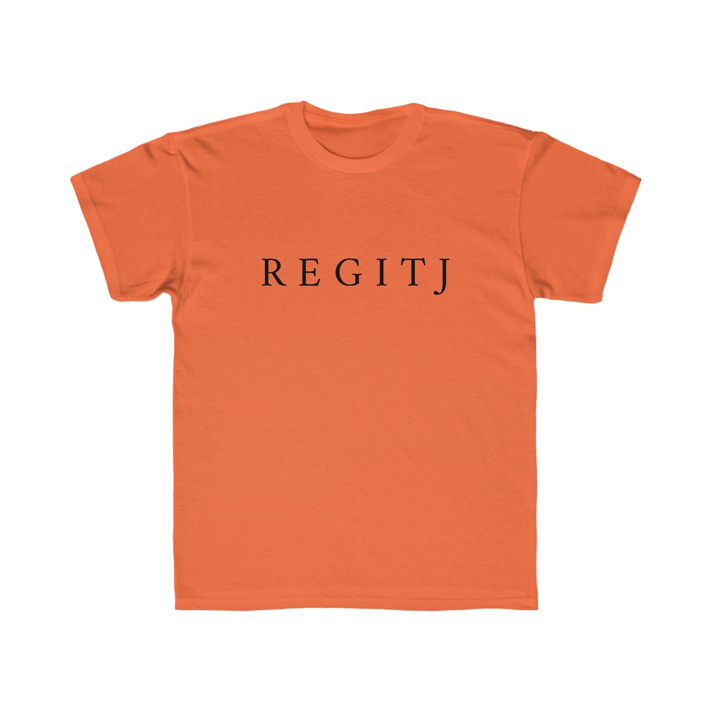 Kids Regular Fit Tee Orange