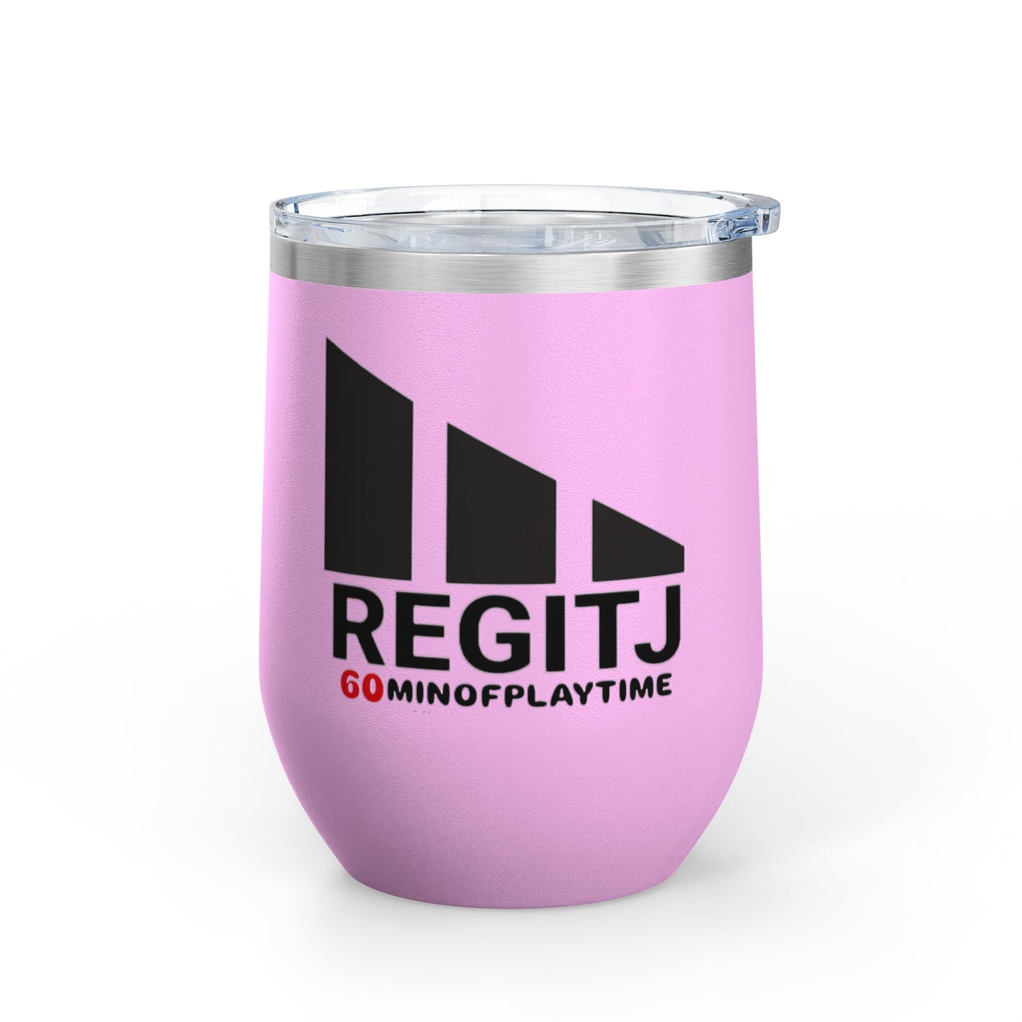 Chic Wine Tumbler for Fun Celebrations, 12oz Insulated Drinkware, Perfect for Partying, Gifts for Wine Lovers, Happy Hour Essentials - REGITJ FASHION