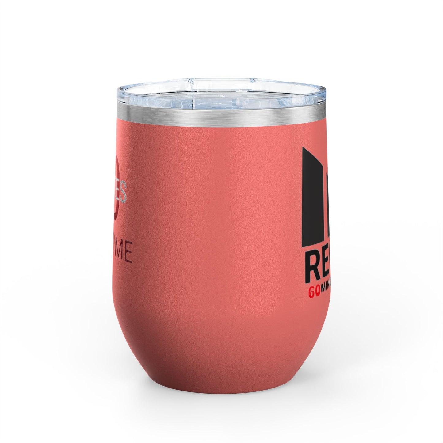 Chic Wine Tumbler for Fun Celebrations, 12oz Insulated Drinkware, Perfect for Partying, Gifts for Wine Lovers, Happy Hour Essentials - REGITJ FASHION