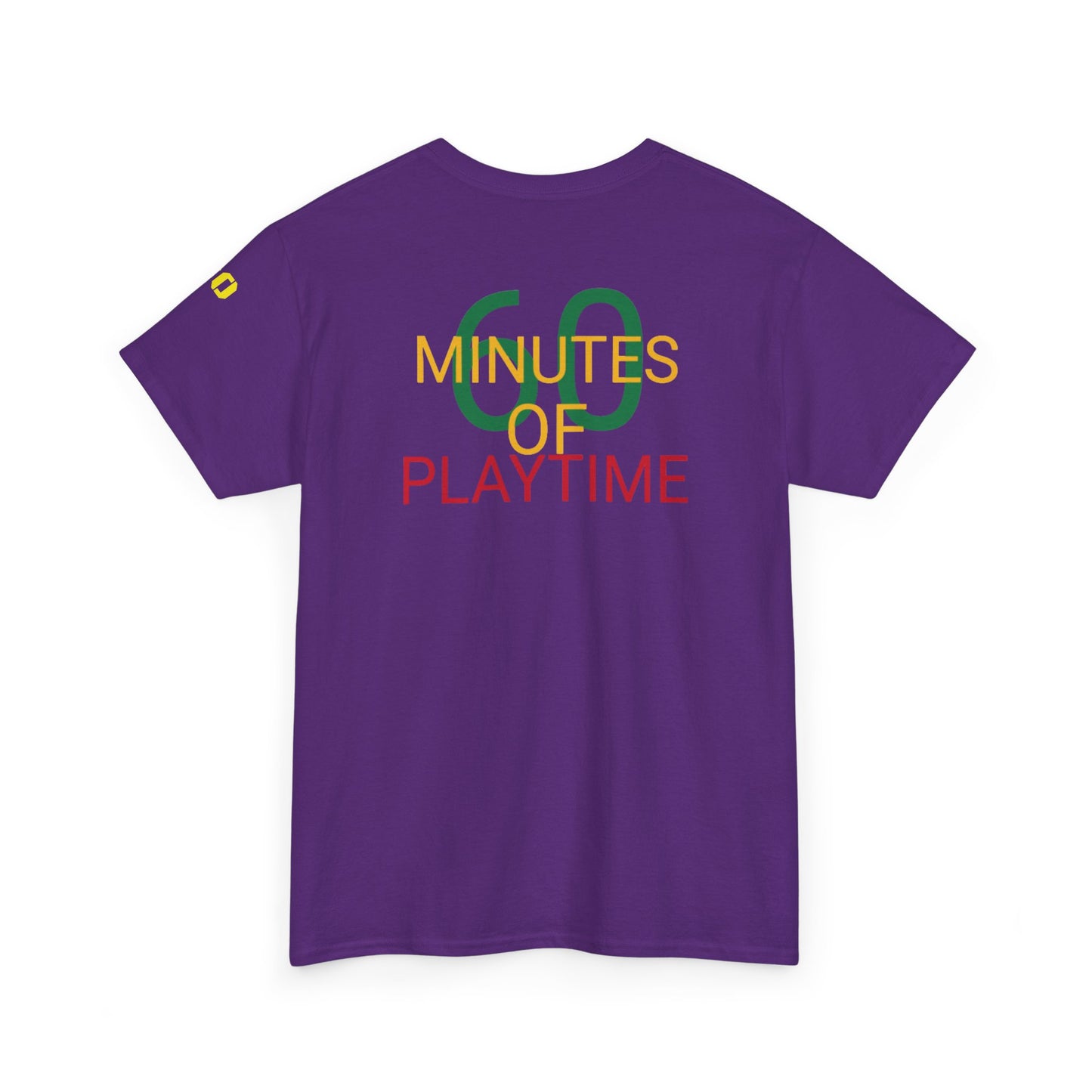 Unisex Heavy Cotton Tee, Casual Summer T-shirt, Fun Playtime Tee, Graphic Tee for All Occasions, Perfect for Gifts