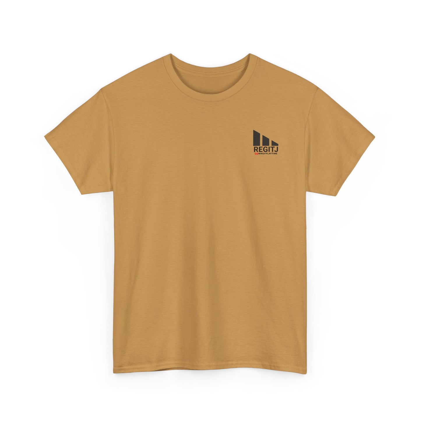 Unisex Heavy Cotton Tee with Playful Design - Perfect for Casual Days, Gifts, and Parties - REGITJ FASHION