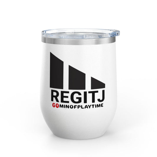 Chic Wine Tumbler for Fun Celebrations, 12oz Insulated Drinkware, Perfect for Partying, Gifts for Wine Lovers, Happy Hour Essentials - REGITJ FASHION