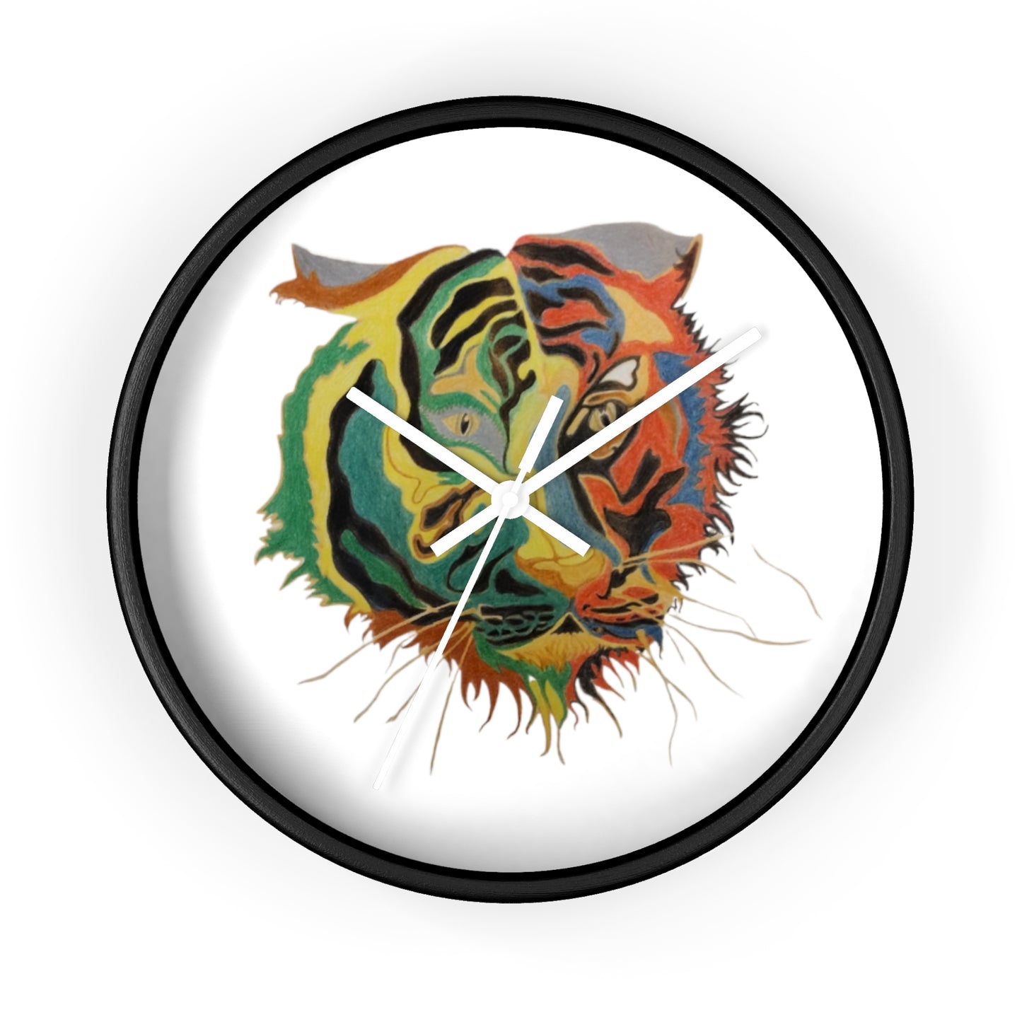 REGITJ Wall Clock Black White 10"
