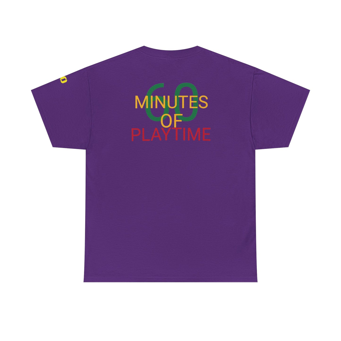 Unisex Heavy Cotton Tee, Casual Summer T-shirt, Fun Playtime Tee, Graphic Tee for All Occasions, Perfect for Gifts