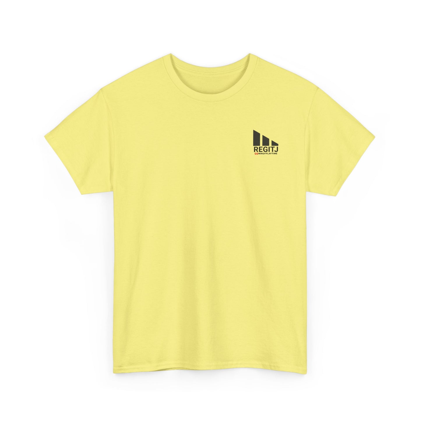 Unisex Heavy Cotton Tee with Playful Design - Perfect for Casual Days, Gifts, and Parties - REGITJ FASHION