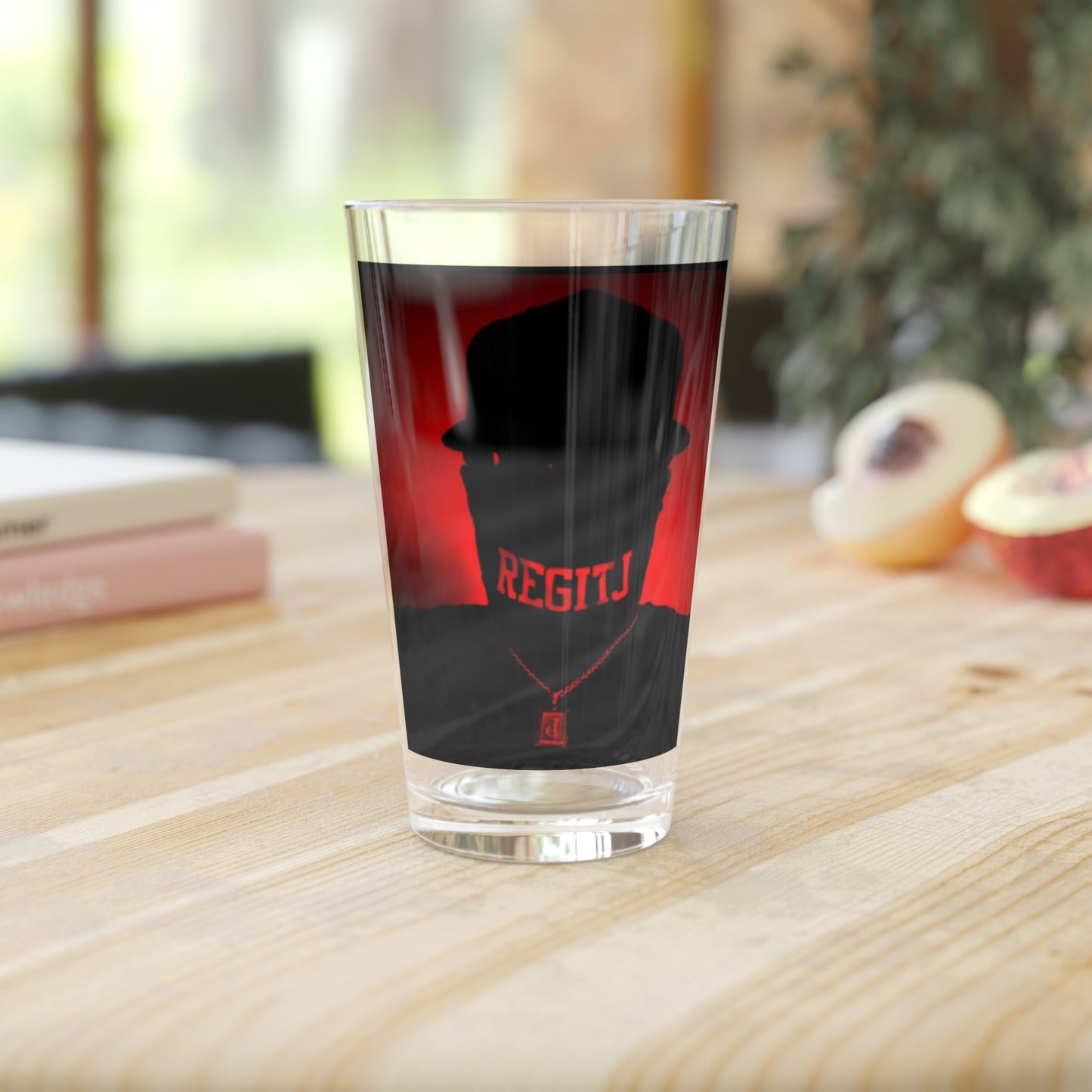 REGITJ Face Boys Pint Glass, 16oz