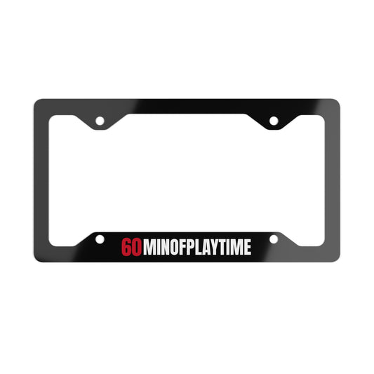 Metal License Plate Frame for Unique Cars, Customizable Car Decor, Auto Enthusiast Gift, Fun Road Trip Accessory, Personalized Vehicle Frame