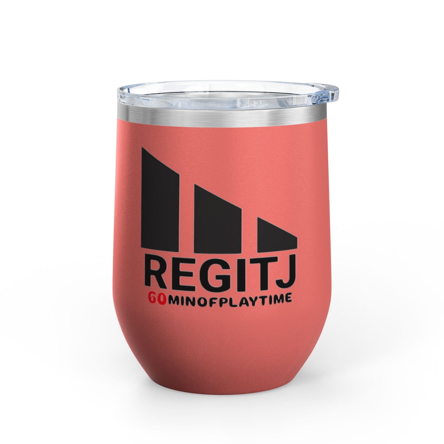 Chic Wine Tumbler for Fun Celebrations, 12oz Insulated Drinkware, Perfect for Partying, Gifts for Wine Lovers, Happy Hour Essentials - REGITJ FASHION