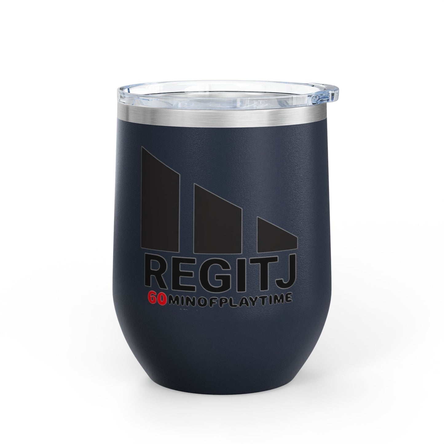 Chic Wine Tumbler for Fun Celebrations, 12oz Insulated Drinkware, Perfect for Partying, Gifts for Wine Lovers, Happy Hour Essentials - REGITJ FASHION