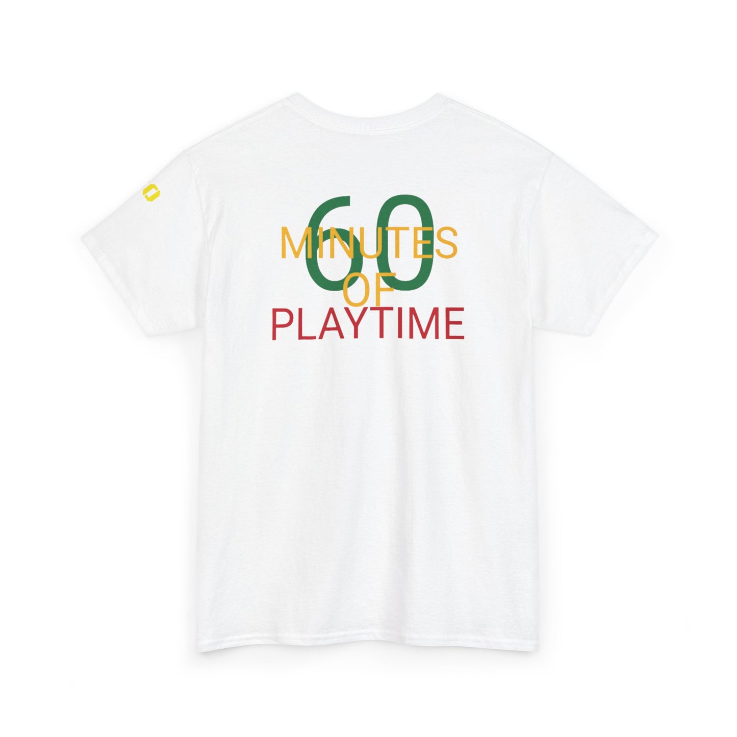 Unisex Heavy Cotton Tee, Casual Summer T-shirt, Fun Playtime Tee, Graphic Tee for All Occasions, Perfect for Gifts