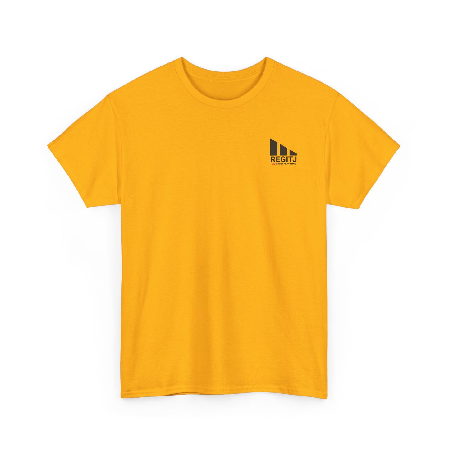 Unisex Heavy Cotton Tee with Playful Design - Perfect for Casual Days, Gifts, and Parties - REGITJ FASHION