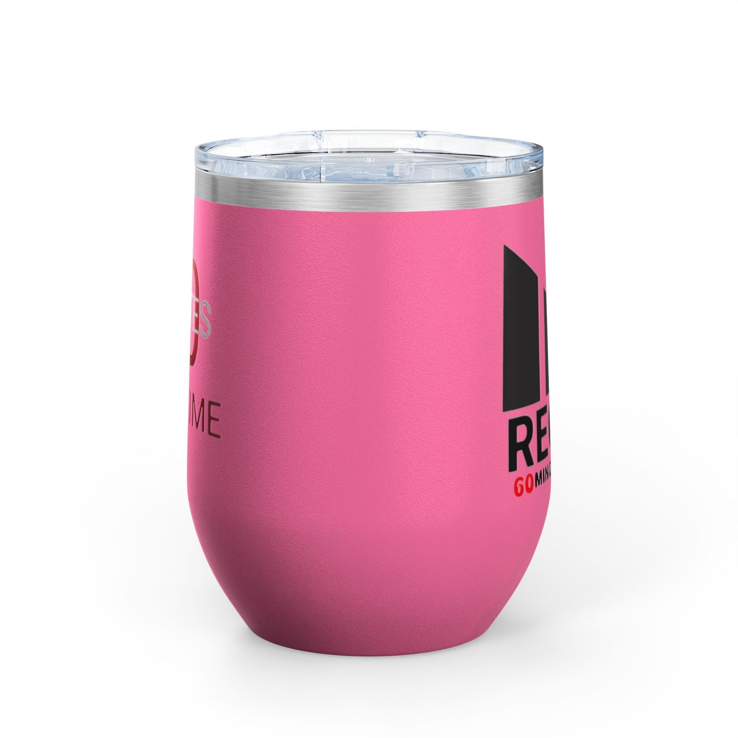 Chic Wine Tumbler for Fun Celebrations, 12oz Insulated Drinkware, Perfect for Partying, Gifts for Wine Lovers, Happy Hour Essentials - REGITJ FASHION