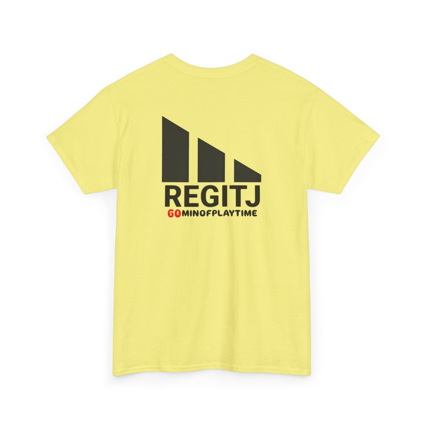 Unisex Heavy Cotton Tee with Playful Design - Perfect for Casual Days, Gifts, and Parties - REGITJ FASHION