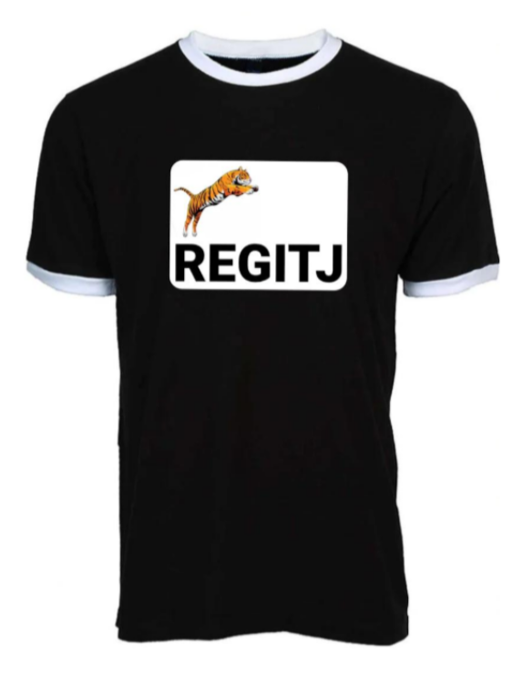 REGITJ Unisex Fine Jersey Ringer T-shirt