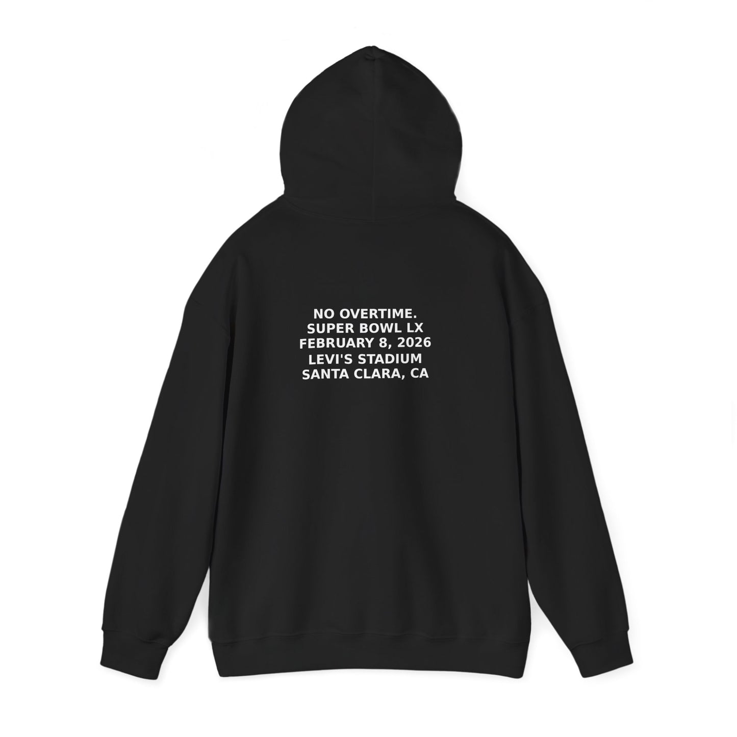 (Limited) Super Bowl LX Drop Hoodie — Minimal Pullover Sweatshirt