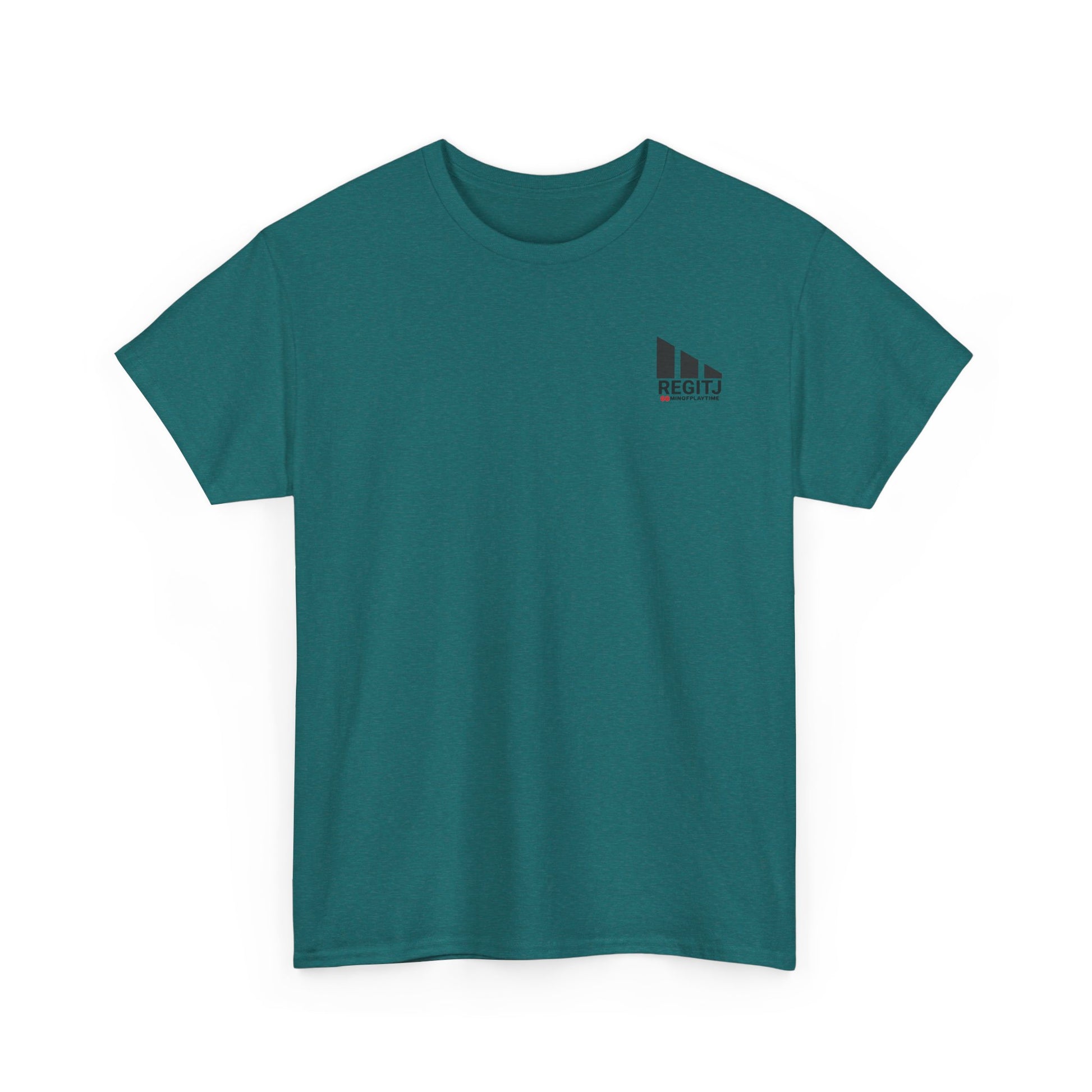 Unisex Heavy Cotton Tee with Playful Design - Perfect for Casual Days, Gifts, and Parties - REGITJ FASHION 