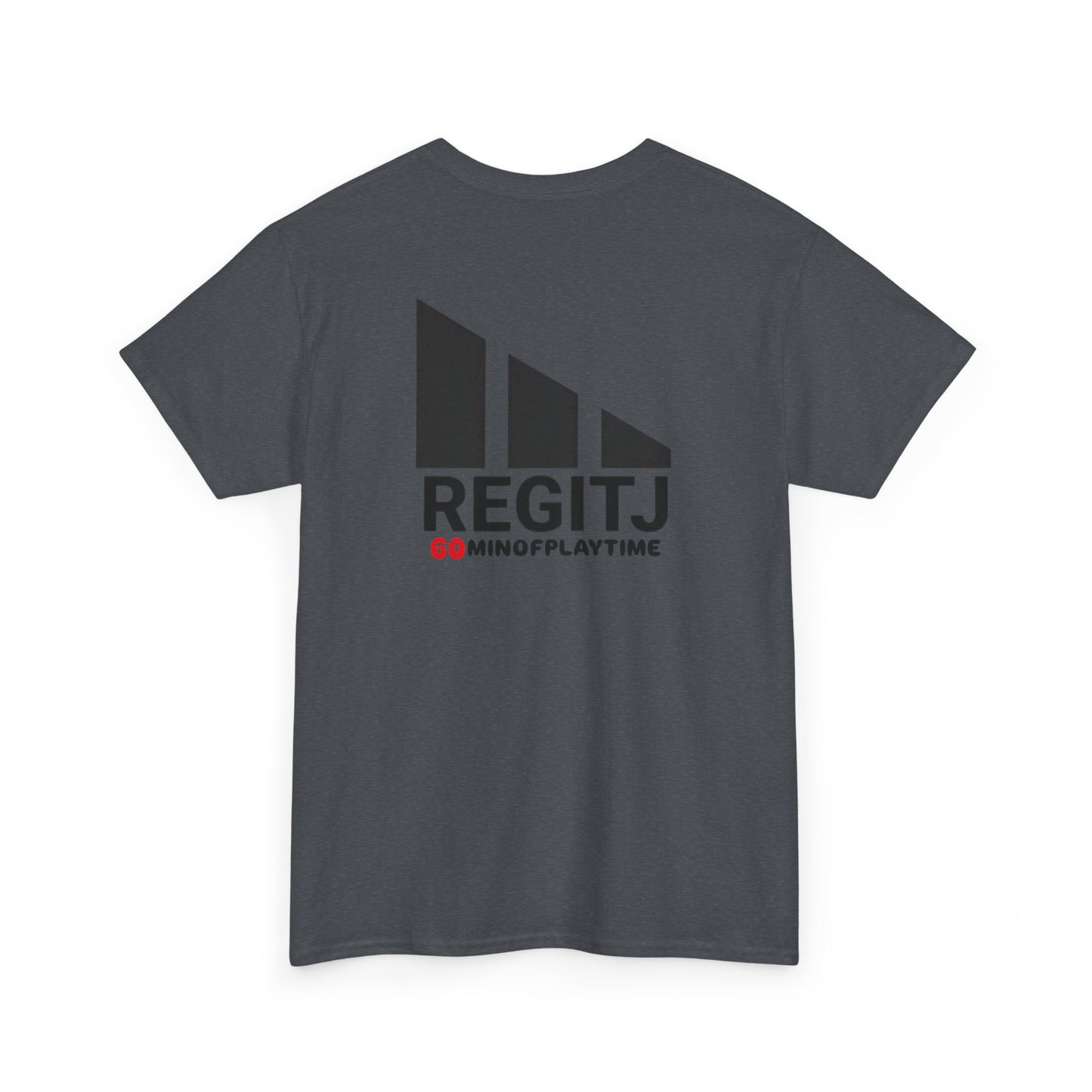 Unisex Heavy Cotton Tee with Playful Design - Perfect for Casual Days, Gifts, and Parties - REGITJ FASHION 