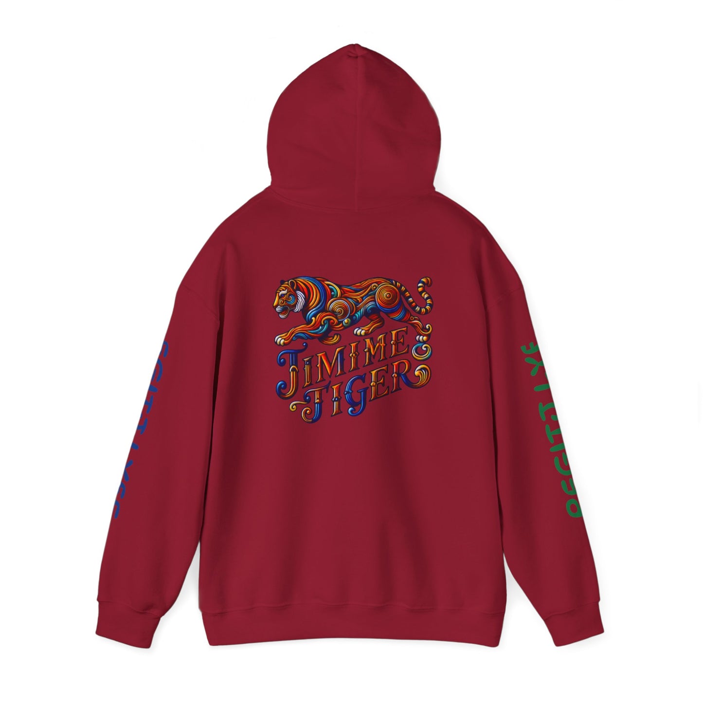 Jimmie Tiger Unisex Heavy Blend Hoodie - Stylish & Cozy Sweatshirt