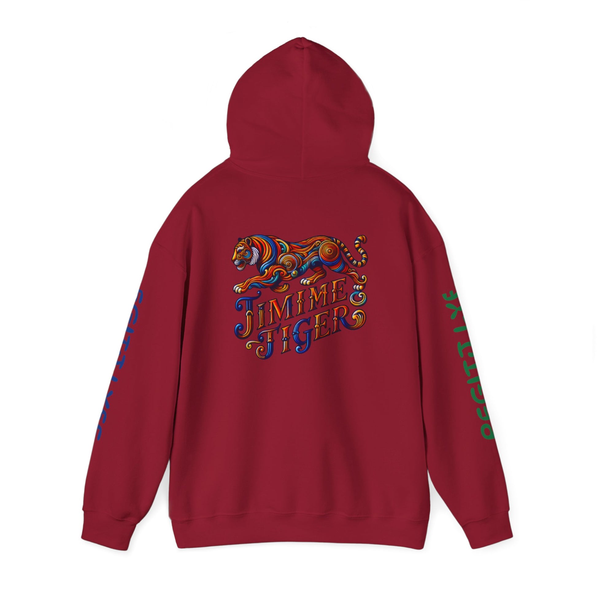 Jimmie Tiger Unisex Heavy Blend Hoodie - Stylish & Cozy Sweatshirt