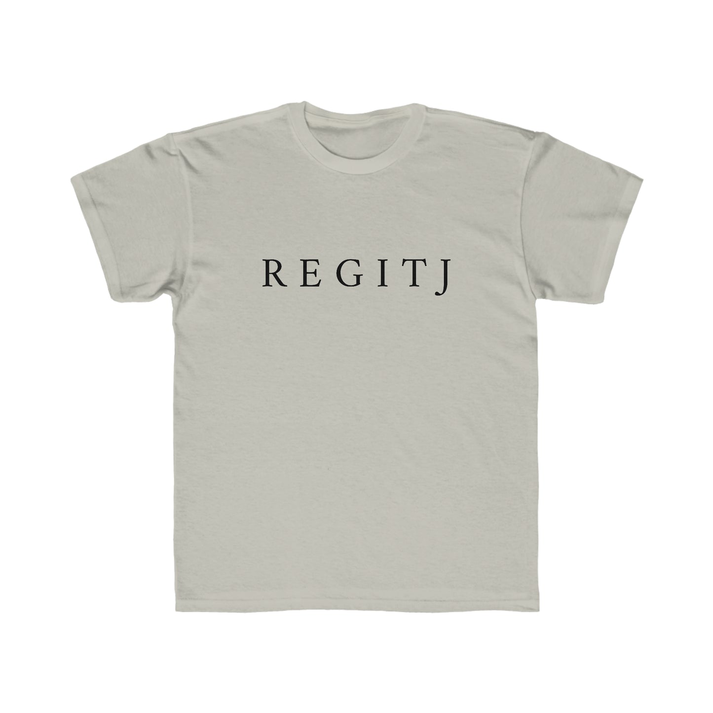 Kids Regular Fit Tee Silver