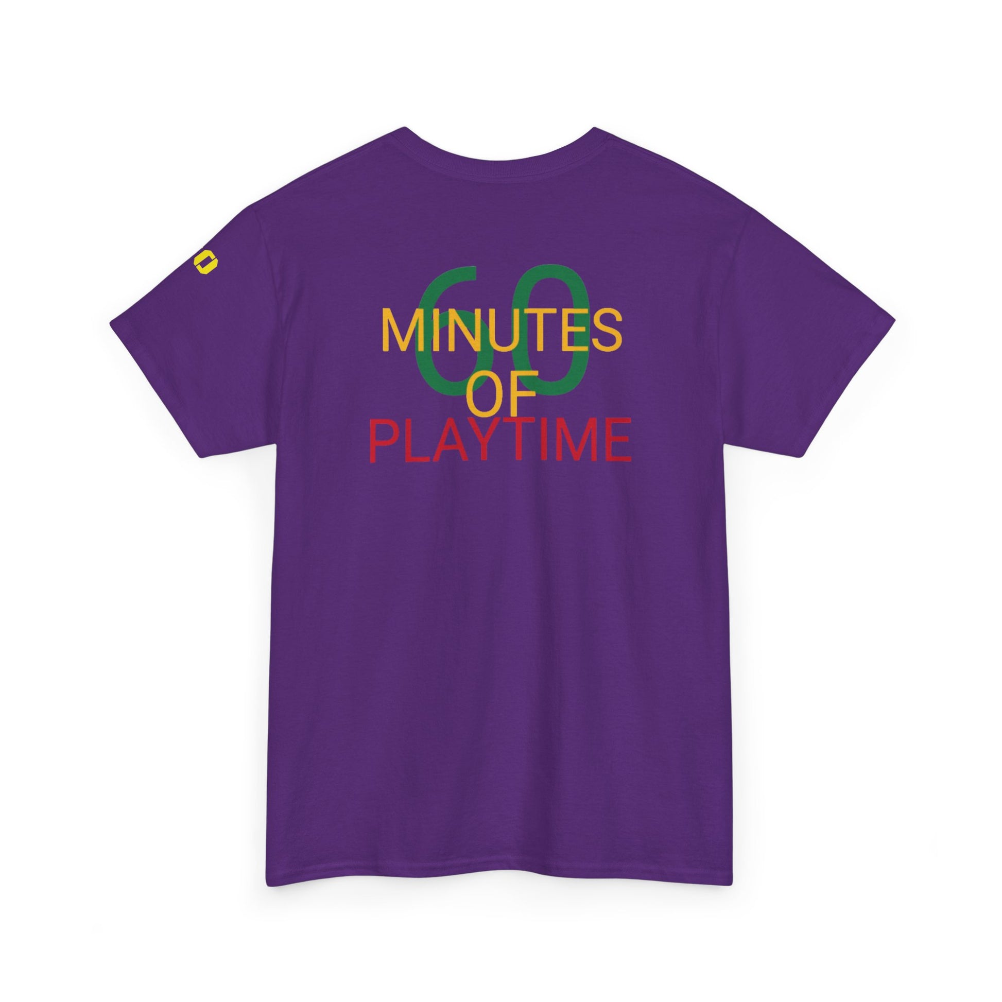 Unisex Heavy Cotton Tee, Casual Summer T-shirt, Fun Playtime Tee, Graphic Tee for All Occasions, Perfect for Gifts