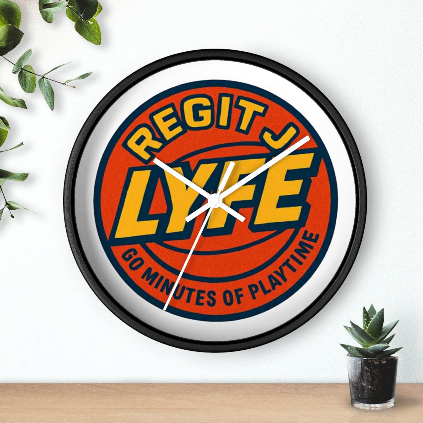 Jimmie Tiger Power Hour Wall Clock