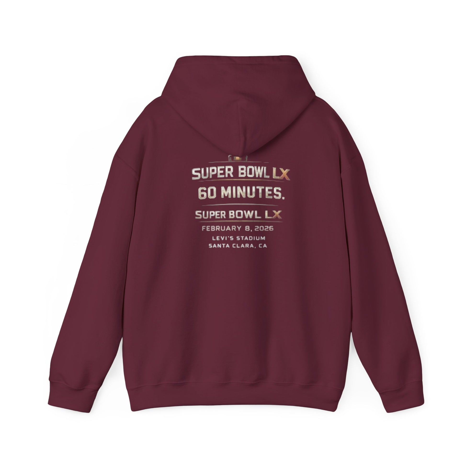 (Limited) Super Bowl LX Drop Hoodie — Minimal Pullover Sweatshirt - REGITJ FASHION 