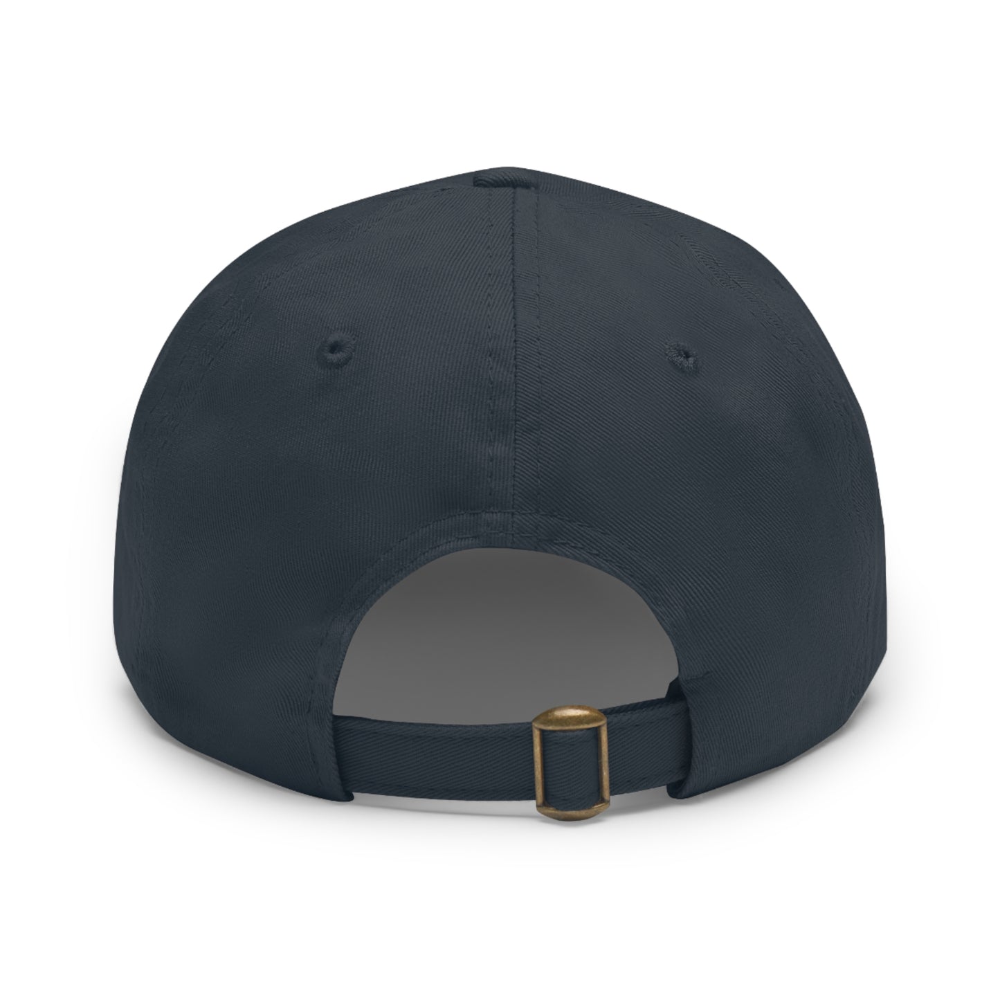 REGITJ Dad Hat with Leather Patch (Rectangle) - REGITJ FASHION 