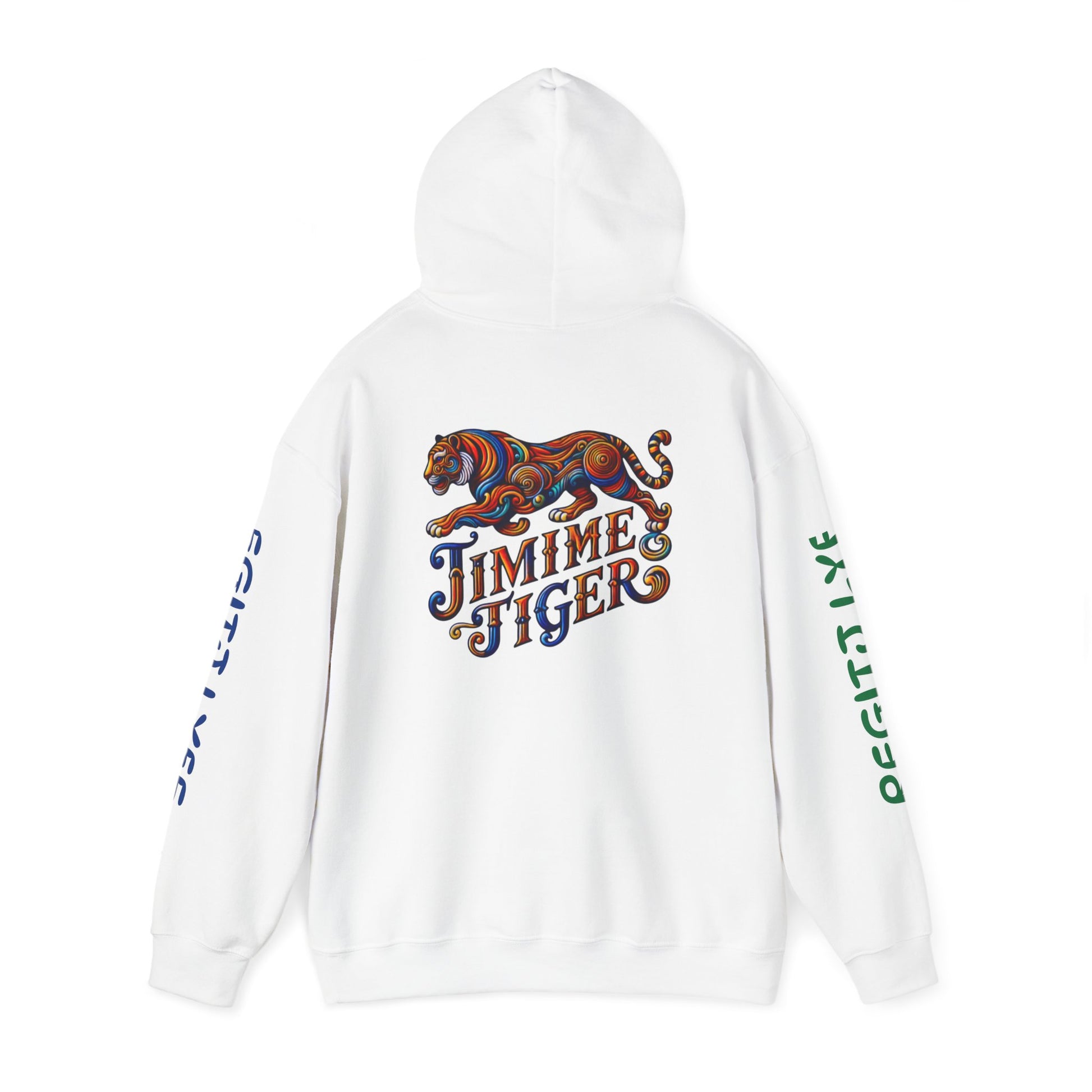 Jimmie Tiger Unisex Heavy Blend Hoodie - Stylish & Cozy Sweatshirt