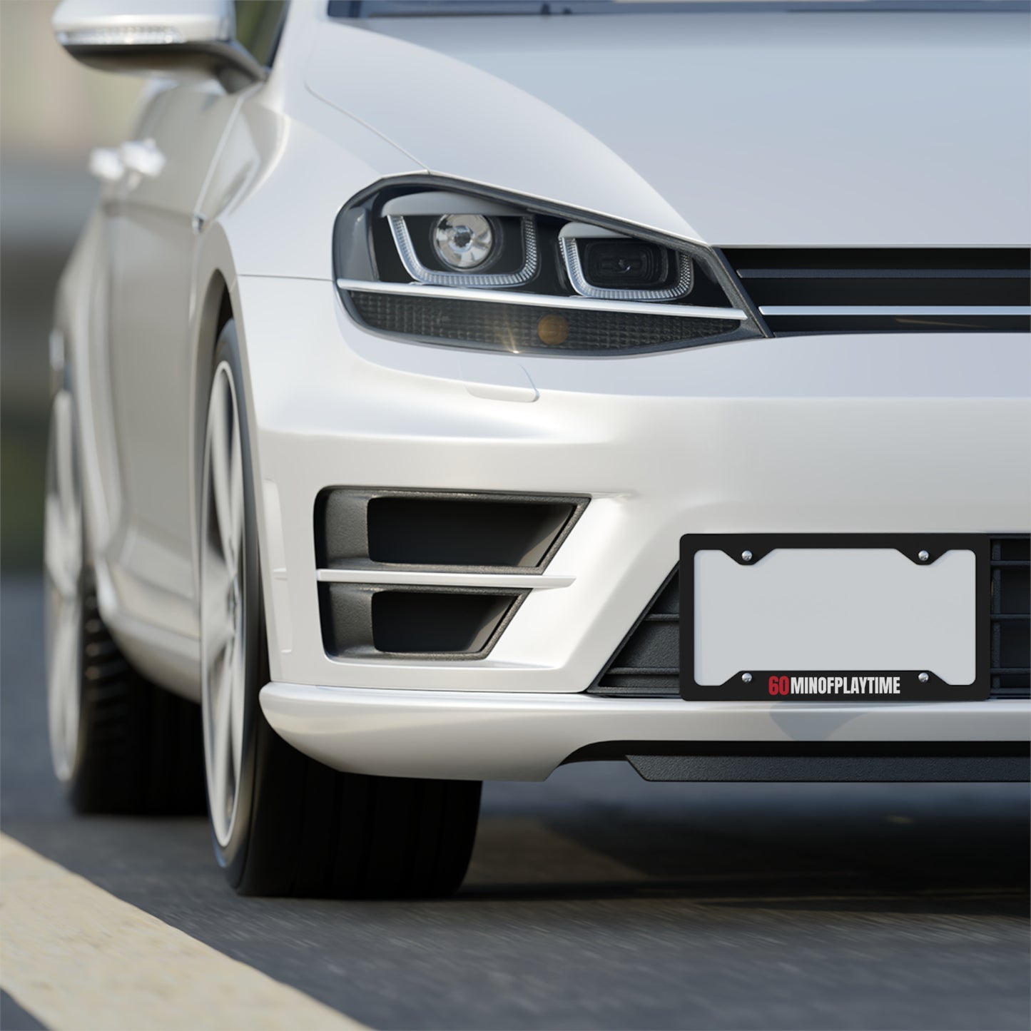 Metal License Plate Frame for Unique Cars, Customizable Car Decor, Auto Enthusiast Gift, Fun Road Trip Accessory, Personalized Vehicle Frame