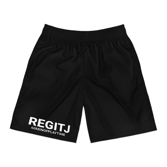 Men's Jogger Shorts (AOP) L Seam thread color automatically matched to design