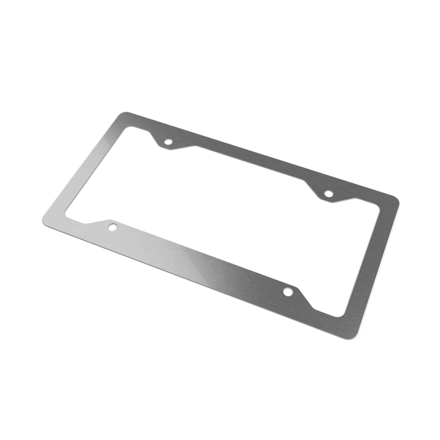 Metal License Plate Frame for Unique Cars, Customizable Car Decor, Auto Enthusiast Gift, Fun Road Trip Accessory, Personalized Vehicle Frame