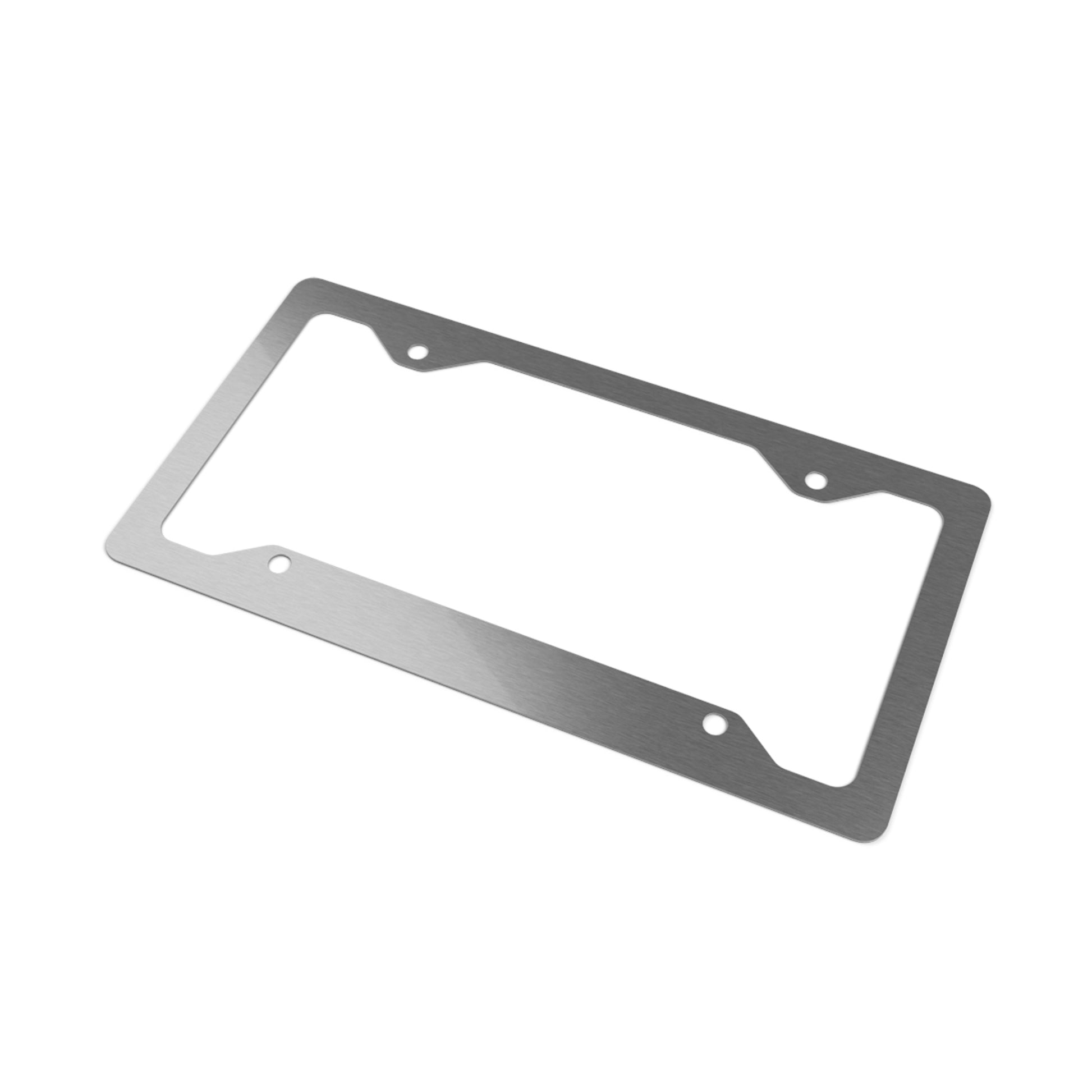 Metal License Plate Frame for Unique Cars, Customizable Car Decor, Auto Enthusiast Gift, Fun Road Trip Accessory, Personalized Vehicle Frame