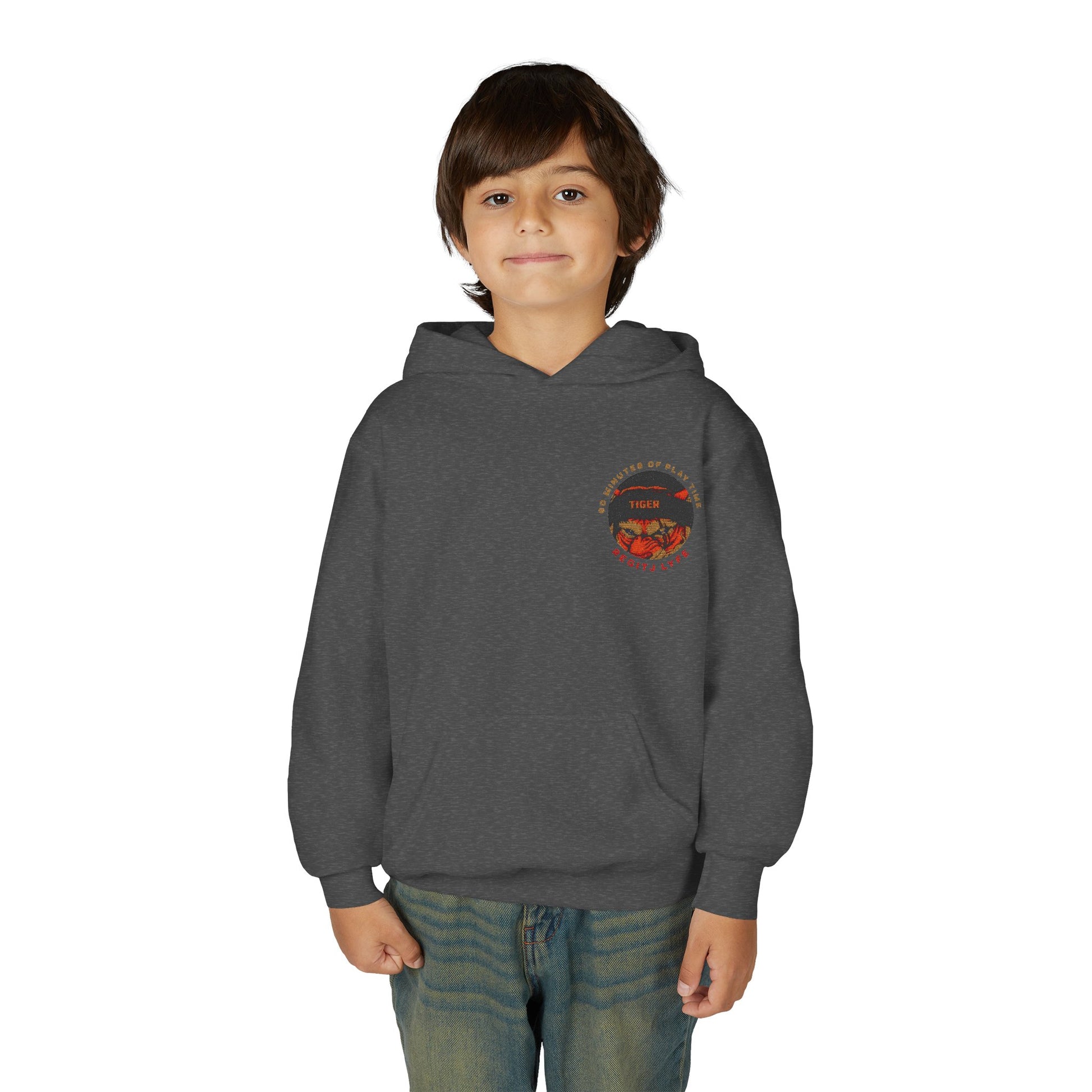Youth Hoodie - "Choose to Live" Retro Sunset Graphic Pullover - REGITJ FASHION 