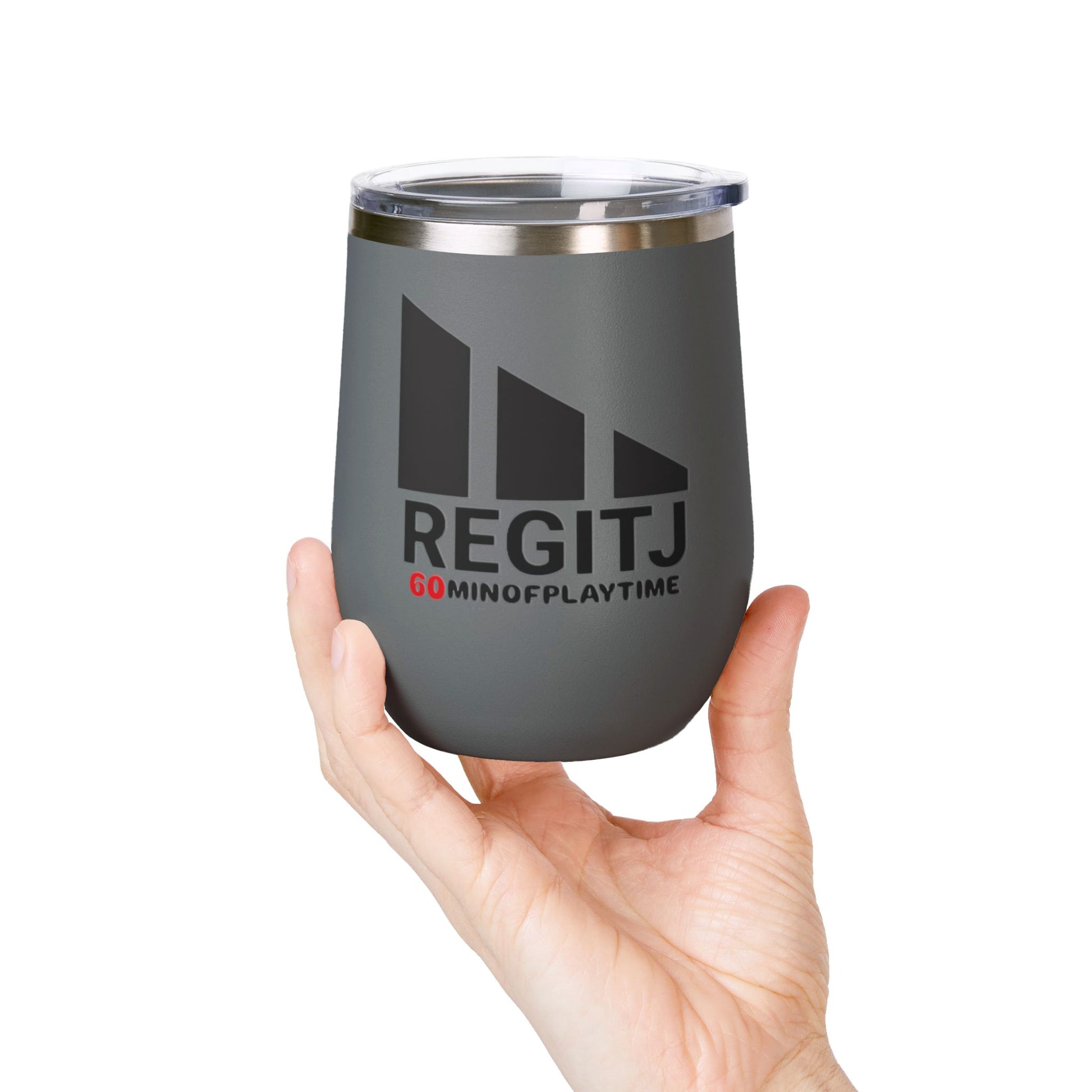 Chic Wine Tumbler for Fun Celebrations, 12oz Insulated Drinkware, Perfect for Partying, Gifts for Wine Lovers, Happy Hour Essentials - REGITJ FASHION 