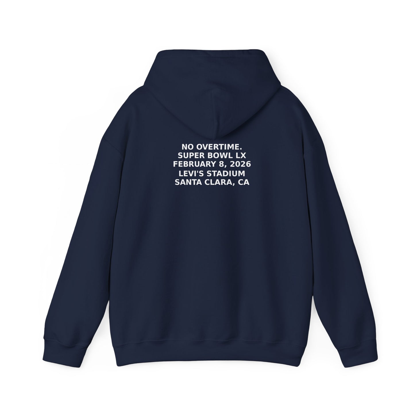 (Limited) Super Bowl LX Drop Hoodie — Minimal Pullover Sweatshirt