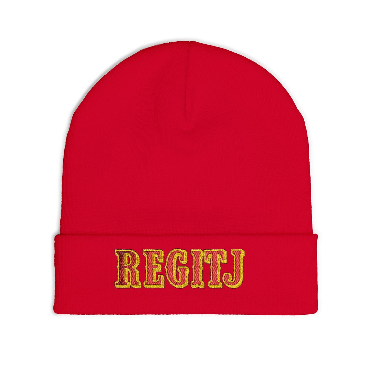 Knit Beanie (Embroidery) - REGITJ FASHION 