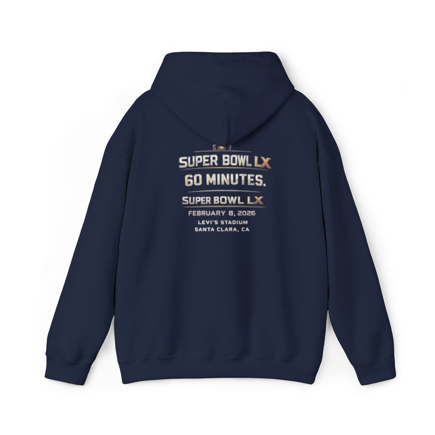 (Limited) Super Bowl LX Drop Hoodie — Minimal Pullover Sweatshirt - REGITJ FASHION 