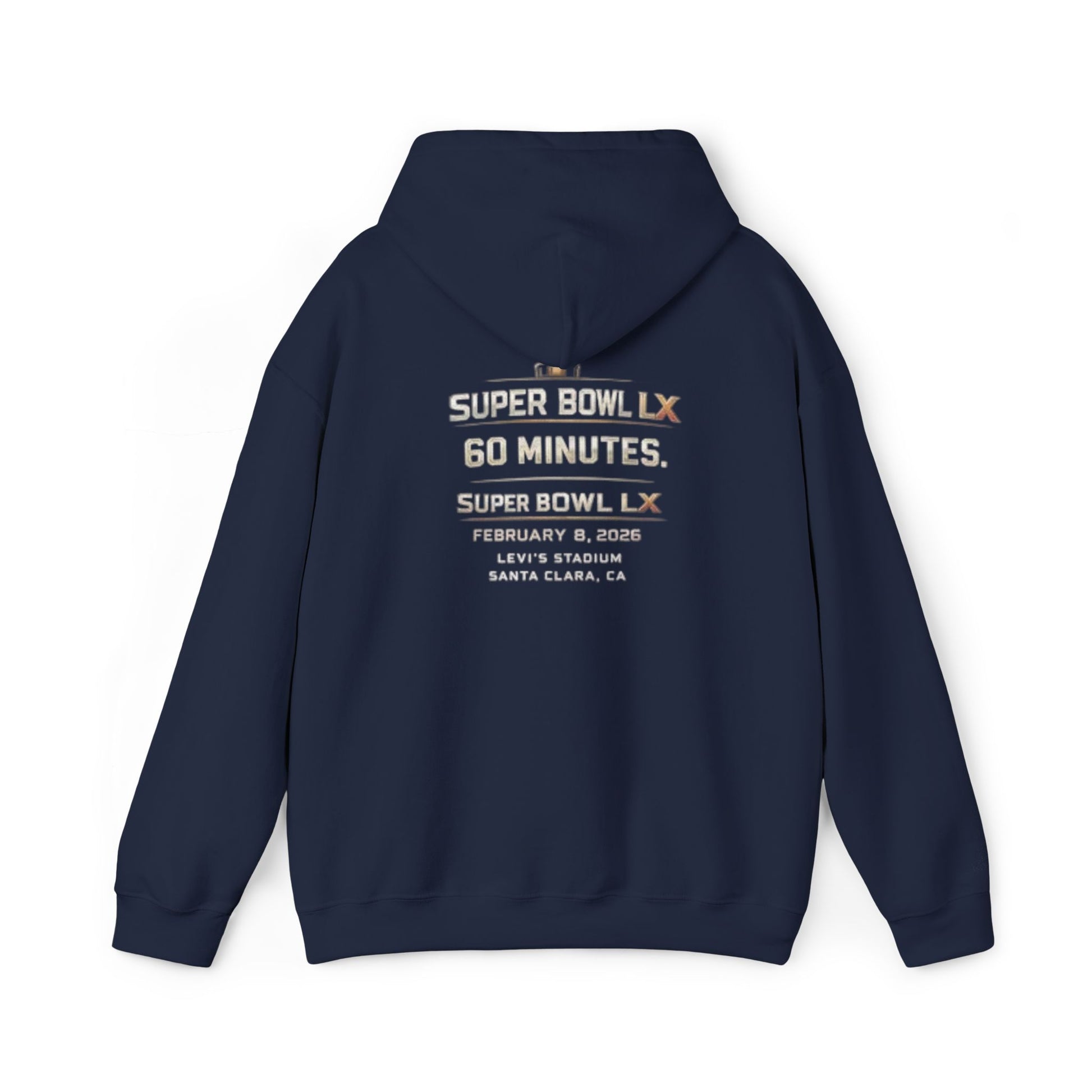 (Limited) Super Bowl LX Drop Hoodie — Minimal Pullover Sweatshirt - REGITJ FASHION 