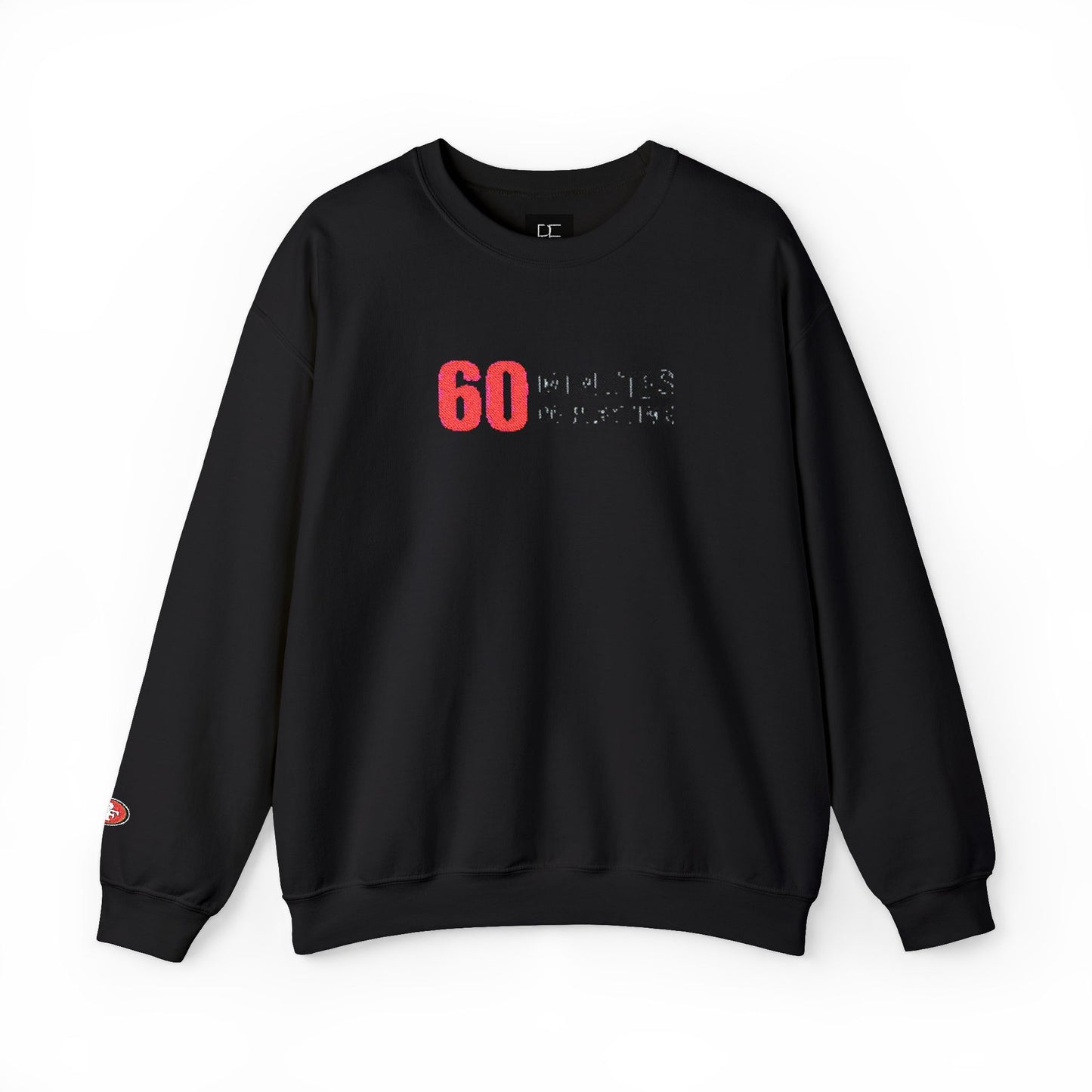 Crewneck Sweatshirt — 'Some of Playtime' Red Logo Casual Pullover