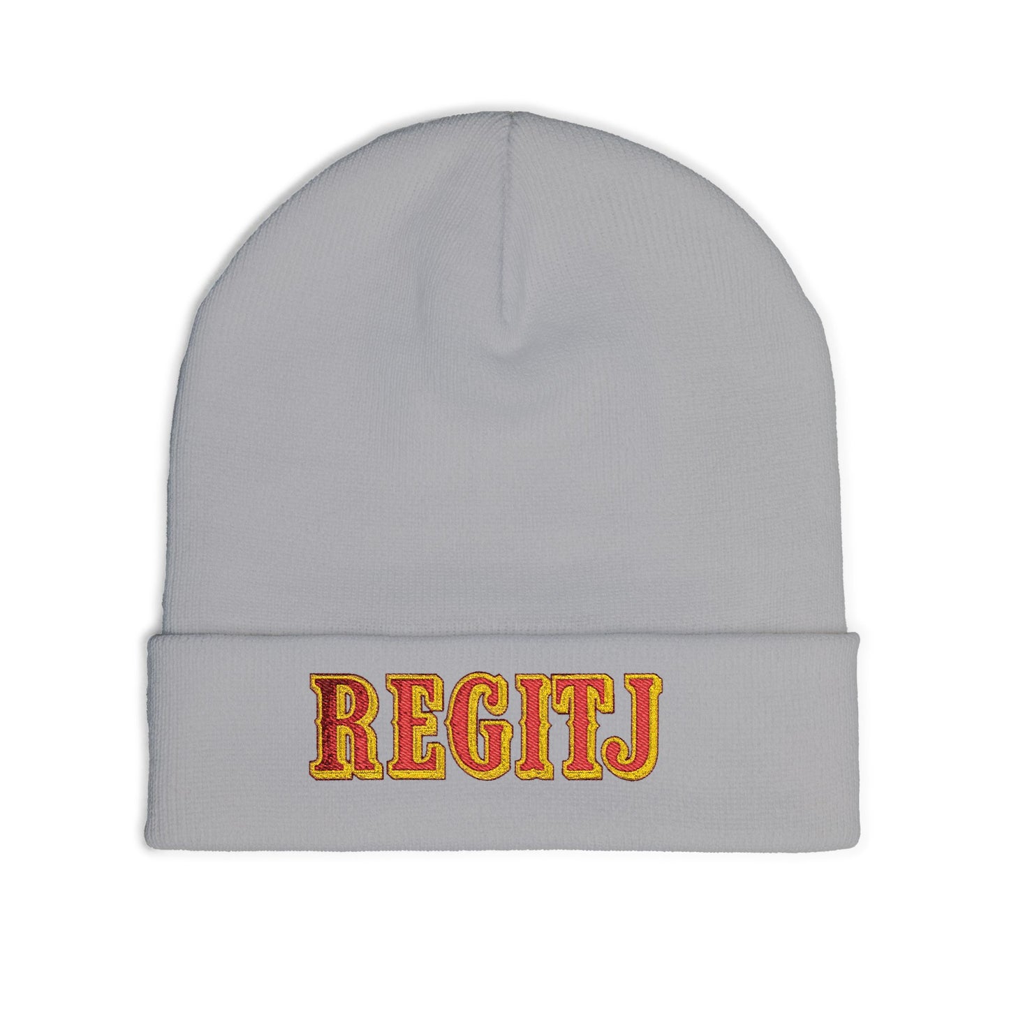 Knit Beanie (Embroidery) - REGITJ FASHION 
