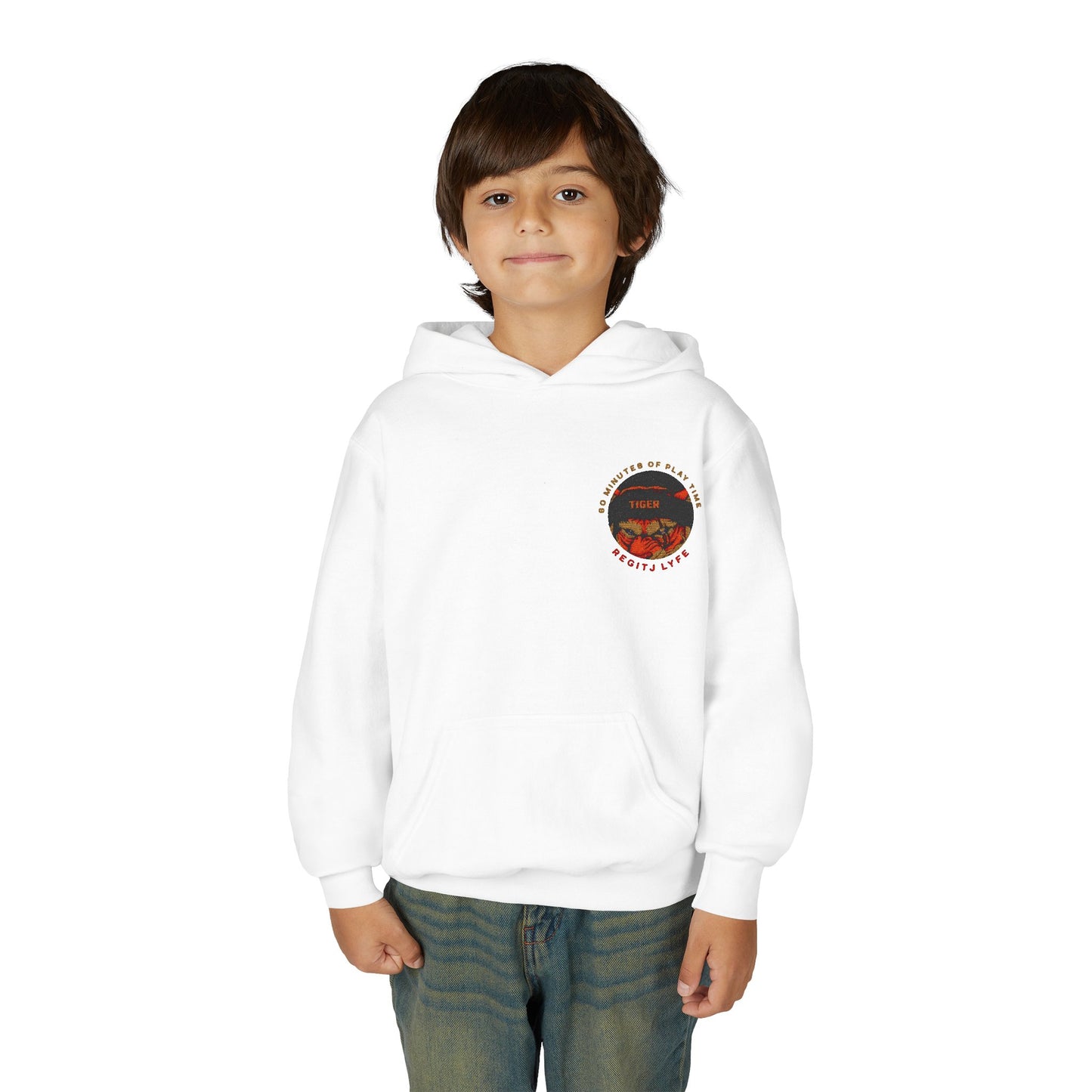 Youth Hoodie - "Choose to Live" Retro Sunset Graphic Pullover - REGITJ FASHION 