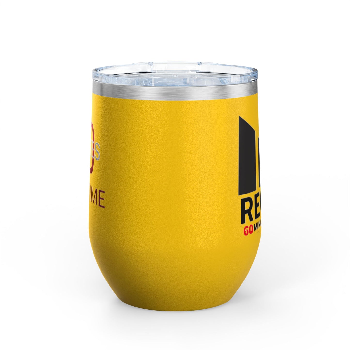 Chic Wine Tumbler for Fun Celebrations, 12oz Insulated Drinkware, Perfect for Partying, Gifts for Wine Lovers, Happy Hour Essentials - REGITJ FASHION 