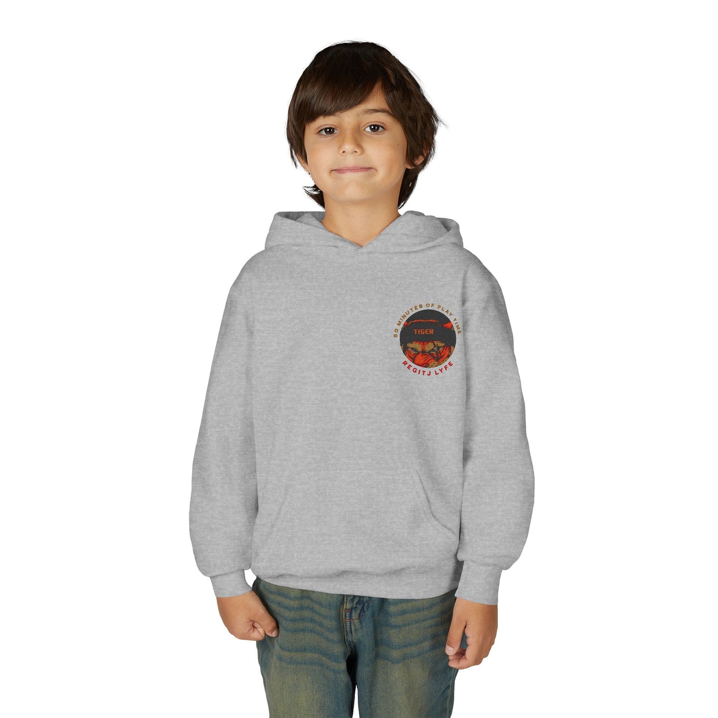 Youth Hoodie - "Choose to Live" Retro Sunset Graphic Pullover - REGITJ FASHION 