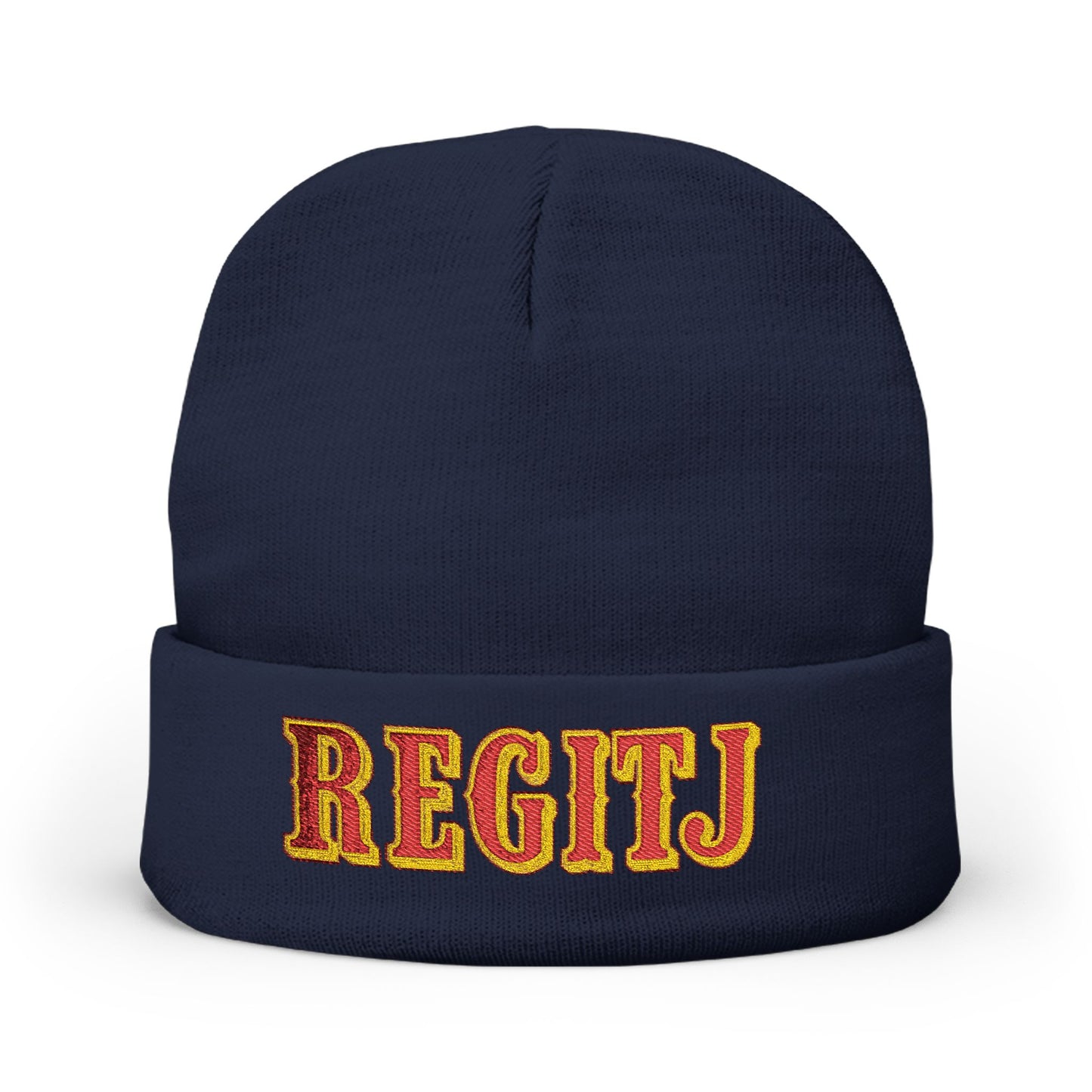 Knit Beanie (Embroidery) - REGITJ FASHION 