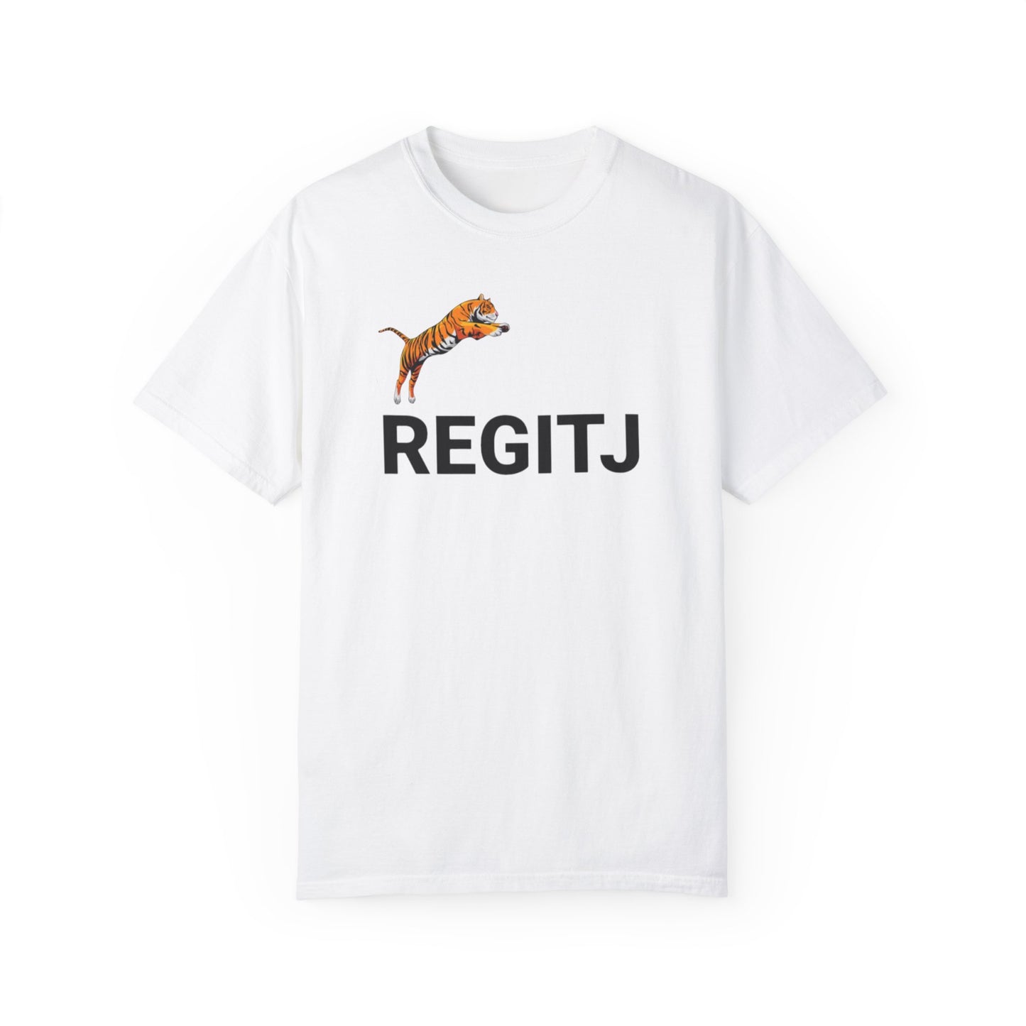 REGITJ Prime Unisex Garment-Dyed T-shirt White